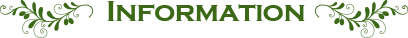 インフォメーション